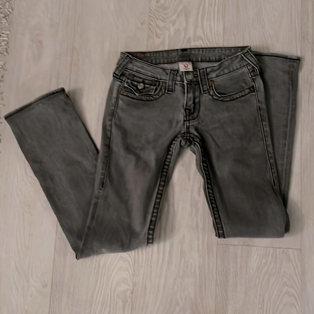 True Religion Grey Denim Jeans